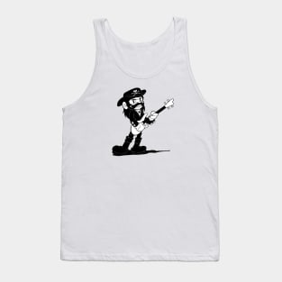 Lemmo rock star in the 1930s rubber hose cartoon cuphead style Tank Top